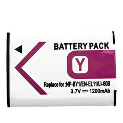For Nikon EN-EL11 LI-60B Battery COOLPIX S550 COOLPIX S560 L50 M50 S1 V20 W60 Camera Batteries