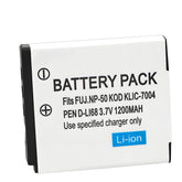 For Kodak Camera Battery KLIC-7004 3.7V 1200mAh Batteries