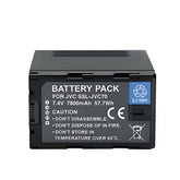 For JVC Battery SSL-JVC70 7800mAh Camera Batteries