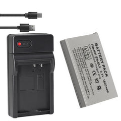 EN-EL5 Replacement Battery (2-Pack) and Charger Kit for Nikon EN-EL5 Coolpix P530, P520, P510, P100, P500, P5100, P5000, P6000, P90, P80 Cameras