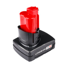 5000mAh Battery Case MIL12D Li -ion Battery 12V Replacement for MILWAUKEE 12V Battery 48-11-2401 48-11-2402 C12 B C12 BX M12