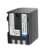 For Canon NB-2L24 BP-2L24 NB-2L24H IVIS DC301 DC310 Elura 40 FV500 Battery 2400mAh Camera Batteries