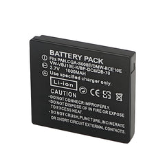 For Panasonic CGA-S008E DMW-BCE10 VW-VBJ10E-K Battery BP-DC6 Lumix DMC-FX520 SDR-S25 SDR-S26 1000mAh Camera Batteries