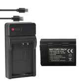NP-FZ100 Battery Replacement and A7iii Battery Charger for Sony A7IV, Sony A7 III, Sony A1, Alpha A7R III, A7R IV, A9, A9 II, A6600, A6700, Alpha 9S, A7R3 A7S III, A7R III Battery, 2 Pack