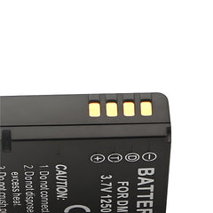For Panasonic DMW-BCJ13 DMW-BCJ13E Battery Leica BP-DC10, BP-DC10-E, BP-DC10-U 1250mAh Camera Batteries Fully Decoded