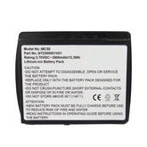 Replacement Battery for Zebra MC50, MC5040 PN BTRY-MC50EAB00, 21-67314-01