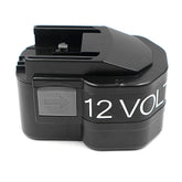 12V 3.0Ah Battery Replace for Milwaukee 48-11-1900, 48-11-1950, 48-11-1960, 48-11-1967, 48-11-1970, B 12, MXL 12 (Ni-MH 12V3Ah)