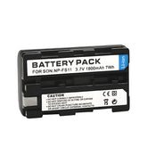 For Sony NP-FS11 NP-F10 NP-FS10 NP-FS12 Battery Sony AC-VQ11, AC-VF10 CCD-CR1 1900mAh Camera Batteries