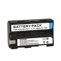 For Sony NP-FS11 NP-F10 NP-FS10 NP-FS12 Battery Sony AC-VQ11, AC-VF10 CCD-CR1 1900mAh Camera Batteries