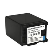 For Canon BP-827 Battery FS10 FS11 VIXIA HF G10 HFG10 3400mAh Camera Batteries