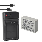 Canon NB-10L Rechargeable Lithium-Ion Battery + Charger for SX40 HS Digital Camera XTNB10L 1550mAh Lithium Ion Replacement Battery for Canon NB-10L