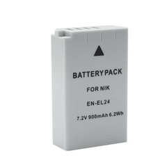 Battery and USB Charger Compatible with Nikon EN-EL24 ENEL24 EN-EL24a ENEL24a Battery, Nikon MH-31 Charger, Nikon 1 J5 1J5, Nikon DL18-50 DL1850, Nikon DL24-85 DL2485 Digital Camera