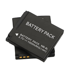 For Canon NB-8L Battery PowerShot A2200 A3000 IS 1000mAh Camera Batteries