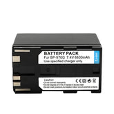 For Canon BP970G Battery C2 DM-MV1 C100 6600mAh Camera Batteries
