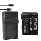 EN-EL14 / EN-EL14a Battery Packs and Rapid USB Charger for Nikon D3100 D3200 D3300 D3400 D3500 D5100 D5200 D5300 D5500 D5600 DF Coolpix P7000 P7100 P7700 P7800 Cameras