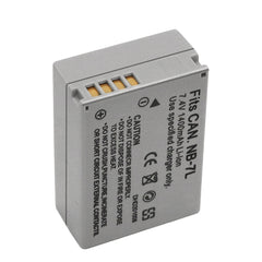 NB-7L 7.4V 1400mAh Li-ion Battery and Charger Replacement for Canon PowerShot G10, PowerShot G10 IS, PowerShot G10IS, PowerShot G11, PowerShot G12, PowerShot SX30 IS, PowerShot SX30IS Digital Cameras