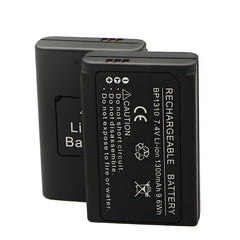 For Samsung BP1310 BP-1310 BP-1310EP, ED-BP1310 EDBP1310 Battery NX5, NX10, NX11, NX20, NX100 1300 MAh Camera Batteries