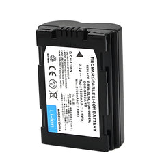 For Panasonic CGR-S602A DMW-BL14 Battery Replacement CGR-S602, CGR-S602A/1B, CGR-S602E/1B, CGR-S602SE 1880mAh Camera Batteries