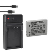 NB-5L Battery and Charger for Canon PowerShot S100, S110, SD700, SD790, SD800, SD850, SD870 Is, SD880 Is, SD890 Is, SD900 Is, SD950 Is, SD970 Is, SD990 Is, SX200 Is, SX210 Is, SX220 Is, SX230 HS