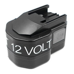 12V 3.0Ah Battery Replace for Milwaukee 48-11-1900, 48-11-1950, 48-11-1960, 48-11-1967, 48-11-1970, B 12, MXL 12 (Ni-MH 12V3Ah)