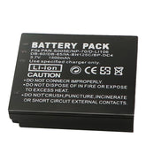 1 Pack for Kodak LB-080 Samsung IA-BH125C Ricoh DB-60 DB-65 Sigma BP-41 Pentax D-Li106 Panasonic CGA-S005E CGA-S005 CGR-S005 DMW-BCC12 DMW-BCC12PP Leica BP-DC4 Fujifilm NP-70