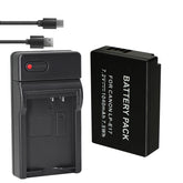 LP-E17H Pro USB Wall Battery Charger Replacement for Canon LP-E17 LP-E17H, 9967B02 Battery, Canon EOS M5, EOS M6, EOS M6 Mark II, EOS 77D Camera, Canon BG-E18 Battery Grip