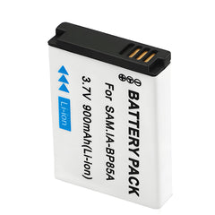 For Samsung BP-85A Battery EC-WB210ZBPRUS, PL210, SH100, ST200, ST200F, WB210, EC-PL210ZBPUUS, EC-SH100ZBPBUS 900mAh Camera Batteries