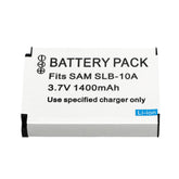 For JVC Camera Battery BN-VH105E 3.7V 1400mAh Batteries