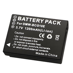 For Panasonic DMW-BCG10 Battery Replacement Lumix DMC-ZS1 ZS3 ZS5 ZS6 ZS7 ZS8 ZS10 DMC-ZS15 1200mAh Camera Batteries