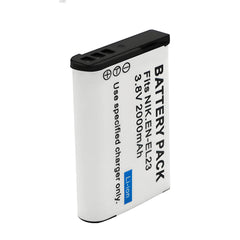 For Nikon EN EL23 Battery Coolpix P900 B700 P600 P610 P610s S810c P900s 2000mAh Camera Batteries