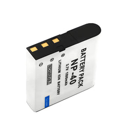 For Casio NP-40 CNP40 Battery EX-FC160S, Exilim Pro EX-P505, Exilim Pro EX-P600, 1500mAh Camera Batteries