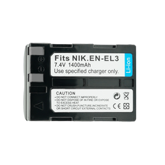 EN-EL3e EN-EL3 EN-EL3a Camera Battery Charger Compatible with Nikon D100,D100 SLR,D200,D300,D300s,D50,D70,D70s,D80,D90,DSLR D700,E880,MH-18, MH-18a, MH-19