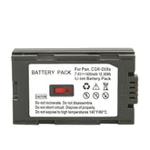 For Panasonic CGA-D08R, CGA-D08S, CGA-D08SE/1B, Battery Replacement CGA-D120, CGA-D120A/1B, CGA-D120E/1B, CGR-D08, CGR-D08A/1B, CGR-D08R, CGR-D08S, CGR-D08SE/1B 1400mAh Camera Batteries