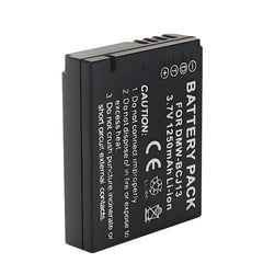 For Panasonic DMW-BCJ13 DMW-BCJ13E Battery Leica BP-DC10, BP-DC10-E, BP-DC10-U 1250mAh Camera Batteries Fully Decoded