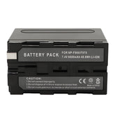 For Sony NP-F970 F960 F950 Battery CCD-RV100, CCD-RV200 6600mAh Camera Batteries