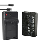 ENEL20, EN-EL20a Batteries and USB Battery Charger for Nikon Coolpix P950, P1000, DL24-500, Coolpix A, 1 AW1, 1 J1, 1 J2, 1 J3, 1 S1, 1 V3 Digital Camera