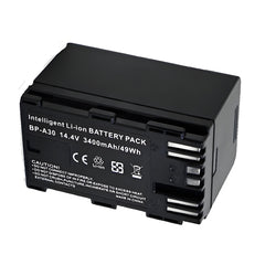 For Canon BP-A30 Battery EOS C200 EOS C700 XF605 3400mAh Camera Batteries