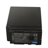 For Panasonic VW-VBG6 Battery Replacement AG-HMC40, AG-HMC43, AG-HMC45A, AG-HMC70, AG-HMC70U, AG-HMC73MC, AG-HMC80, AG-HMC83MC, AG-HMC150, AG-HMC151E, 6600mAh Camera Batteries