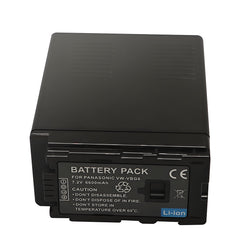 For Panasonic VW-VBG6 Battery Replacement AG-HMC40, AG-HMC43, AG-HMC45A, AG-HMC70, AG-HMC70U, AG-HMC73MC, AG-HMC80, AG-HMC83MC, AG-HMC150, AG-HMC151E, 6600mAh Camera Batteries
