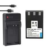 NB-1L Battery 2-Pack and Charger Kit for Canon NB-1L NB-1LH CB-2LSE & Canon IXY Digital 200 200a 300 300a 320 400 430 450 500 S200 S230 S330 PowerShot S200 S230 S300 S330 S400 S410 S500 Cameras