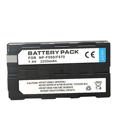NP-F550 Battery for Sony NP F550, F530 F570, F750, F330, CCD-SC55, TR516, TR716, Camera Batteries 2200mAh