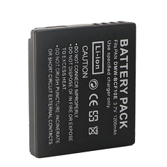 For Panasonic DMW-BCF10 DMW-BCF10E Battery Replacement DE-A59 DE-A59B, DE-A60 DMC-FS10 Lumix DMC-FS11 1200mAh Camera Batteries