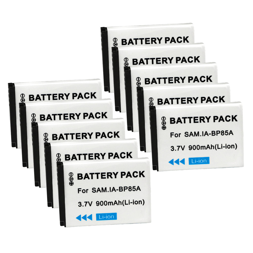 For Samsung BP-85A Battery EC-WB210ZBPRUS, PL210, SH100, ST200, ST200F, WB210, EC-PL210ZBPUUS, EC-SH100ZBPBUS 900mAh Camera Batteries