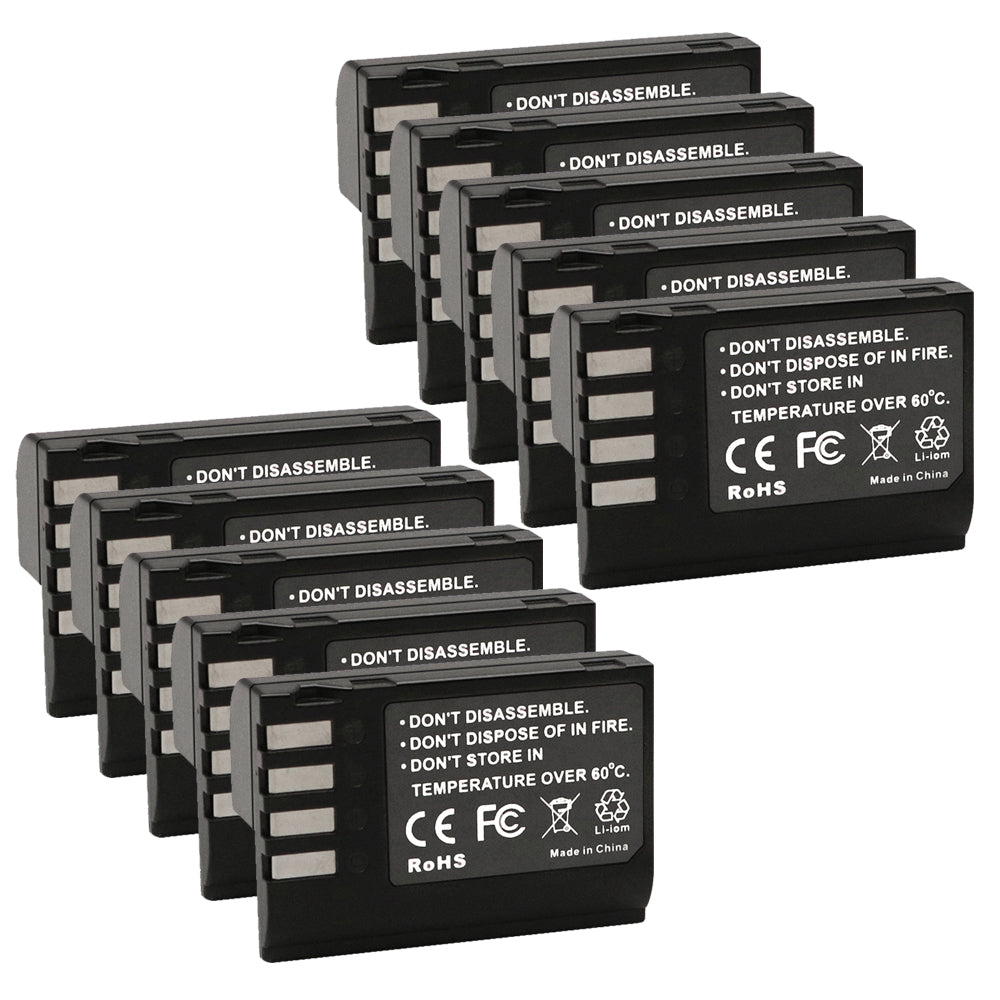 For Panasonic DMW-BLK22 Battery Lumix DC-S9, DC-G9, DC-S5, DC-S5 II, DC-S5 IIX, GH5 II, GH6, S5II, S5IIX 2200mAh Camera Batteries