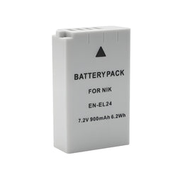 For Nikon EN-EL24 Battery 1 J5 DL18-50 DL24-85 900mAh Camera Batteries