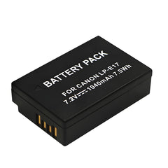 For Canon LP-E17 LPE17 Battery Rebel SL2 EOS Rebel T6i EOS M3 1040mAh Camera Batteries