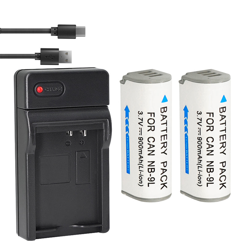 Battery and Charger  for NB-9L NB9L IXUS 1000 1100 500 510 IXY 50S 51S IXY 1 IXY 3 Shot ELPH 510 520 530 N N2 SD4500 Is HS Camera