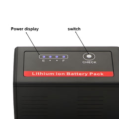 For Panasonic VW-VBG6H Camcorder Battery High Capacity AG-AC160A AC7 AC130A HMC40 HMC70 HMC150 7800mAh Camera Batteries