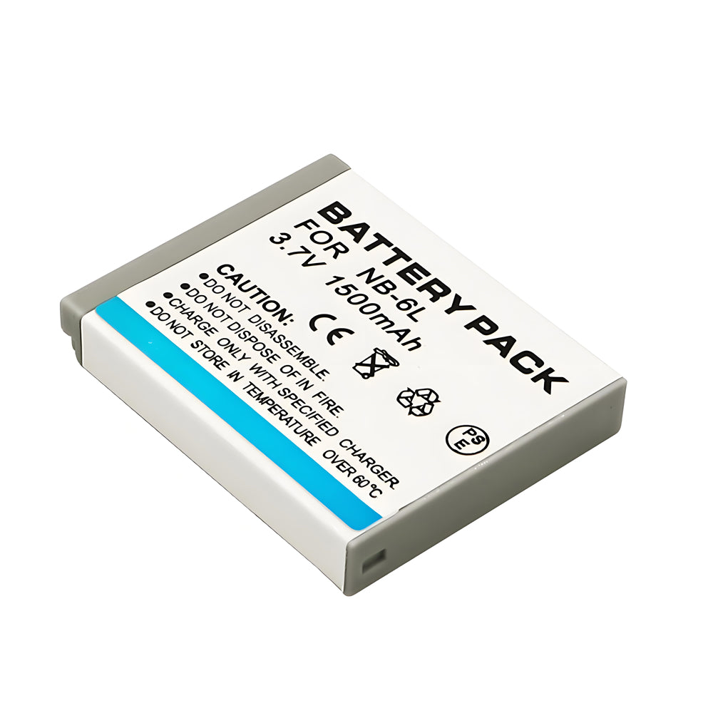 For Canon NB-6LH/NB-6L Battery Powershot S120 SX510 HS SX500 Is SX700 D20 1500mAh Camera Batteries