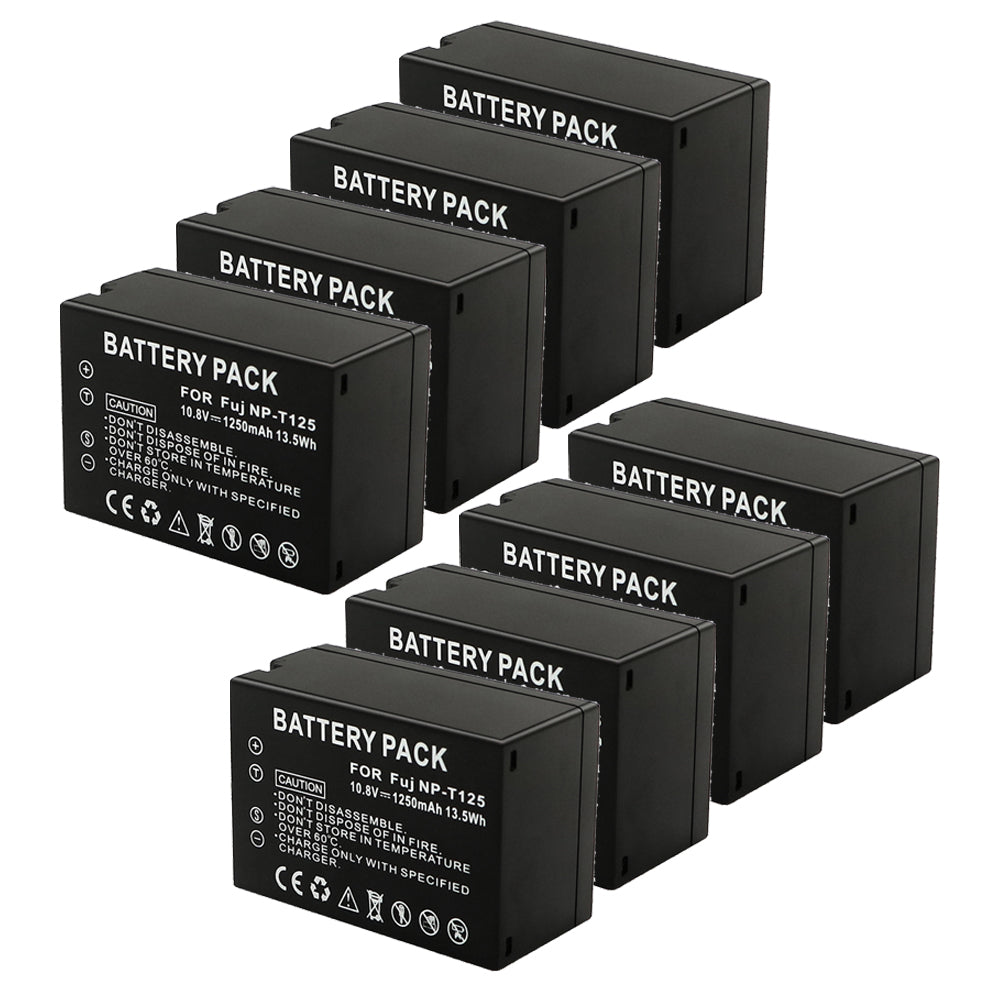 NP-T125 Battery for Fujifilm GFX 50S, GFX50S 1250mAh Camera Batteries